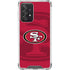 NFL San Francisco 49ers Double Vision Galaxy A52 5G Clear Case